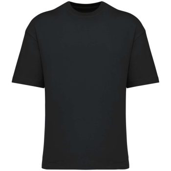   Native Spirit - Kerek nyakú oversize férfi póló - Fekete - XXS