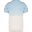 Native Spirit - Színátmenetes, egyenes szabású unisex póló - Akvamarin - 2XL