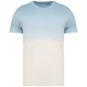 Native Spirit - Színátmenetes, egyenes szabású unisex póló - Akvamarin - S