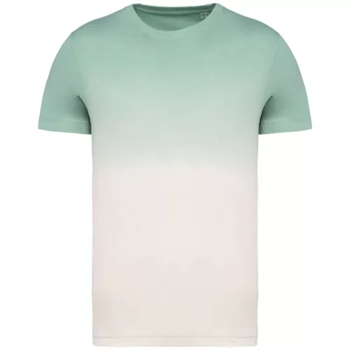 Native Spirit - Színátmenetes, egyenes szabású unisex póló - Jádezöld - 2XL