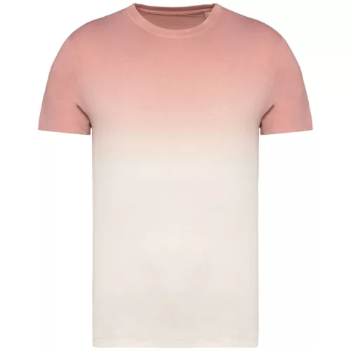 Native Spirit - Színátmenetes, egyenes szabású unisex póló - Rózsaszín - S