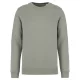 Native Spirit - Egyenes szabású, kerek nyakú unisex pulóver - Mandulazöld - 2XL