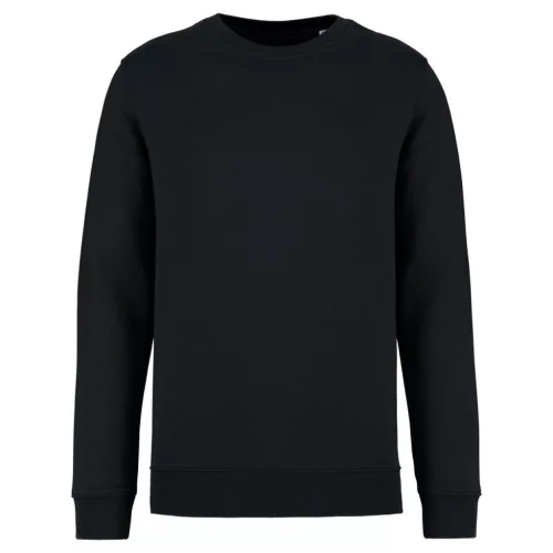 Native Spirit - Egyenes szabású, kerek nyakú unisex pulóver - Fekete - 4XL