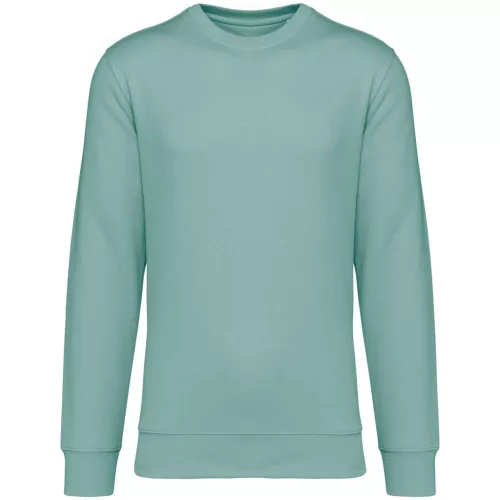 Native Spirit - Egyenes szabású, kerek nyakú unisex pulóver - Jádezöld - L