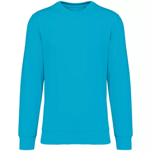 Native Spirit - Egyenes szabású, kerek nyakú unisex pulóver - Világos türkiz - S