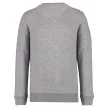Native Spirit - Egyenes szabású, kerek nyakú unisex pulóver - Melírozott Holdszürke - 2XL