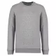 Native Spirit - Egyenes szabású, kerek nyakú unisex pulóver - Melírozott Holdszürke - S