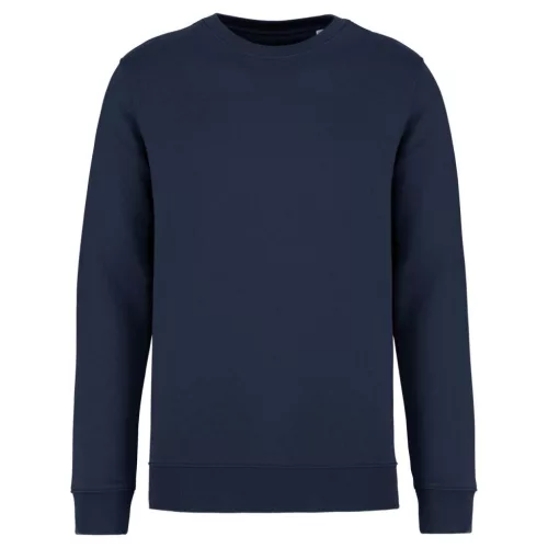 Native Spirit - Egyenes szabású, kerek nyakú unisex pulóver - Tengerészkék - L