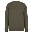 Native Spirit - Egyenes szabású, kerek nyakú unisex pulóver - Organic Khaki - 2XL