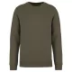 Native Spirit - Egyenes szabású, kerek nyakú unisex pulóver - Organic Khaki - S