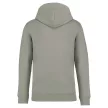 Native Spirit - Kapucnis, kenguru zsebes, bolyhos belsős unisex pulóver - Mandulazöld - L