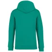 Native Spirit - Kapucnis, kenguru zsebes, bolyhos belsős unisex pulóver - Gemstone Green - 2XL