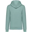 Native Spirit - Kapucnis, kenguru zsebes, bolyhos belsős unisex pulóver - Jádezöld - 2XL