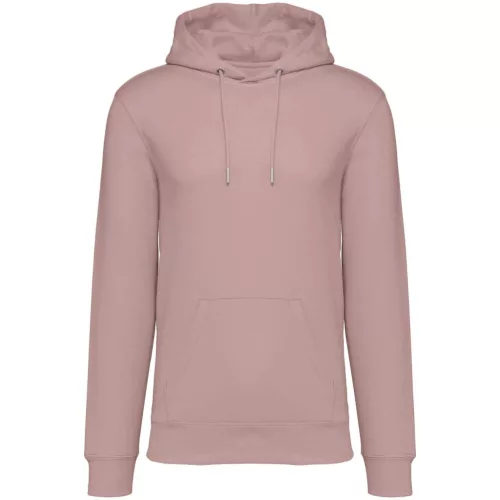 Native Spirit - Kapucnis, kenguru zsebes, bolyhos belsős unisex pulóver - Rózsaszín - L