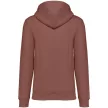 Native Spirit - Kapucnis, kenguru zsebes, bolyhos belsős unisex pulóver - Sienna - M