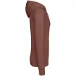 Native Spirit - Kapucnis, kenguru zsebes, bolyhos belsős unisex pulóver - Sienna - M