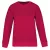 Native Spirit - Környezetbarát, laza szabású, ejtett vállú női pulóver - Hibiszkusz piros - 2XL