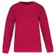 Native Spirit - Környezetbarát, laza szabású, ejtett vállú női pulóver - Hibiszkusz piros - 2XL