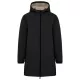 Native Spirit - Sherpa béléses, vízálló unisex kabát - Fekete - 3XL