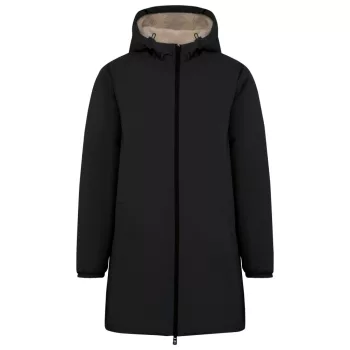   Native Spirit - Sherpa béléses, vízálló unisex kabát - Fekete - L
