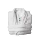 OLIMA - Frotír unisex fürdőköntös - Fehér - XS/S