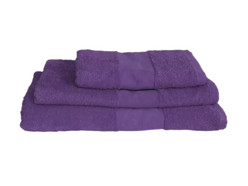 OLIMA Basic törölköző - Lila - 50X100