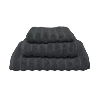 OLIMA - Prémium törölköző - Szénszürke - 70X140