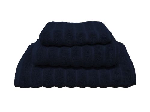 OLIMA - Prémium törölköző - Tengerészkék - 70X140