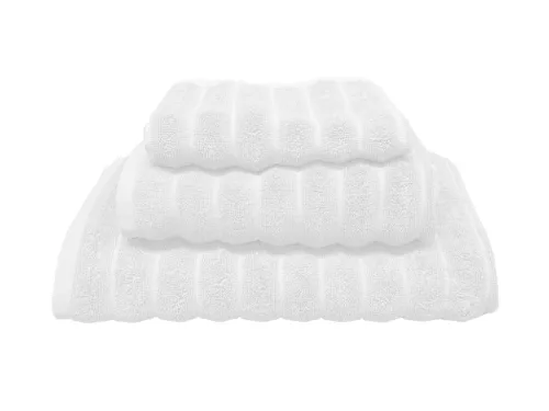OLIMA - Prémium törölköző - Fehér - 50X100