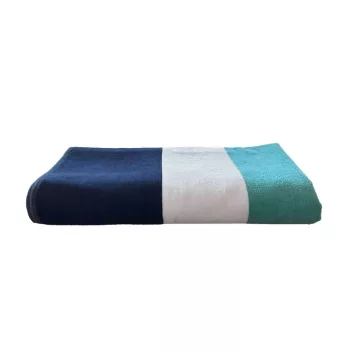 OLIMA „NAUTICAL STRIPE” velúr törölköző - 90X180