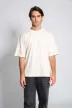 Vesti JERSEY MAX - Kerek nyakú, pamut unisex póló - Fekete - S