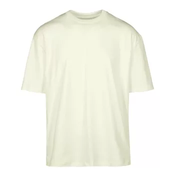   Vesti JERSEY MAX - Kerek nyakú, pamut unisex póló - Krém - S