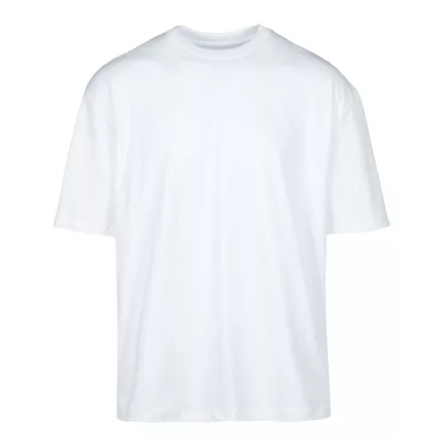 Vesti JERSEY MAX - Kerek nyakú, pamut unisex póló - Fehér - M
