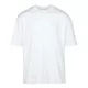 Vesti JERSEY MAX - Kerek nyakú, pamut unisex póló - Fehér - XL