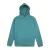 Vesti MYA - Oldalsó zebes, kapucnis, puha unisex pulóver - Aqua Green - XS