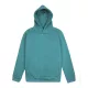 Vesti MYA - Oldalsó zebes, kapucnis, puha unisex pulóver - Aqua Green - XS