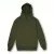 Vesti MYA - Oldalsó zebes, kapucnis, puha unisex pulóver - Sötét Military - S