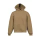 Vesti BOXY - Kenguru zsebes, kapucnis unisex pulóver - Tobacco - 2XL