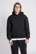 Vesti BOXY - Kenguru zsebes, kapucnis unisex pulóver - Tobacco - 2XL