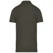 Designed To Work - Pique férfi galléros póló - Dark Khaki - S