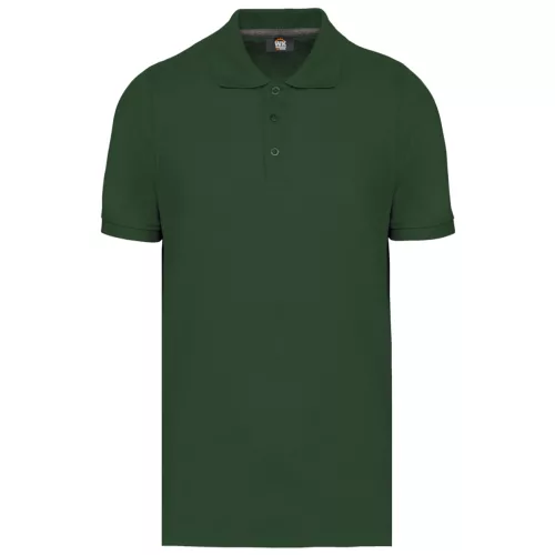 Designed To Work - Pique férfi galléros póló - Forest Green - 5XL
