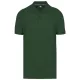 Designed To Work - Pique férfi galléros póló - Forest Green - XL