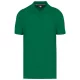 Designed To Work - Pique férfi galléros póló - Kelly Green - 5XL