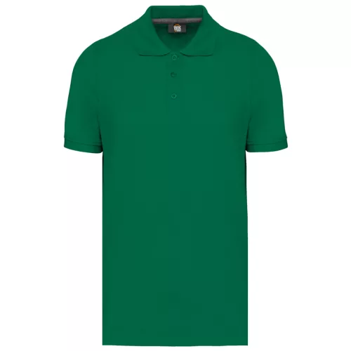 Designed To Work - Pique férfi galléros póló - Kelly Green - L