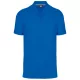 Designed To Work - Pique férfi galléros póló - Light Royal Blue - 2XL