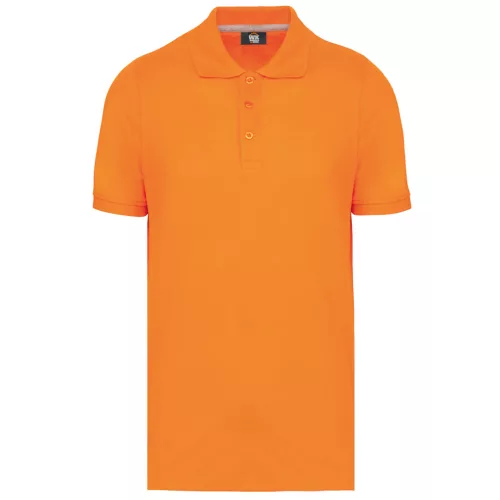 Designed To Work - Pique férfi galléros póló - Narancssárga - 2XL