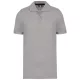Designed To Work - Pique férfi galléros póló - Oxford Grey - XL