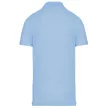 Designed To Work - Pique férfi galléros póló - Sky Blue - 3XL