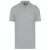 Designed To Work - Pique férfi galléros póló - Snow Grey - S