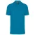 Designed To Work - Pique férfi galléros póló - Tropical Blue - 3XL